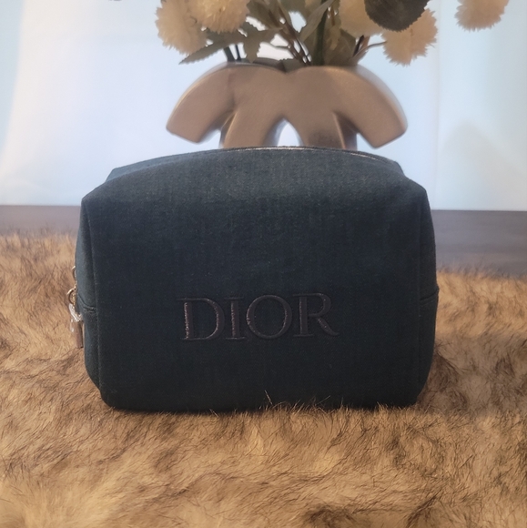 Dior Denim cosmetic pouch - Picture 1 of 7